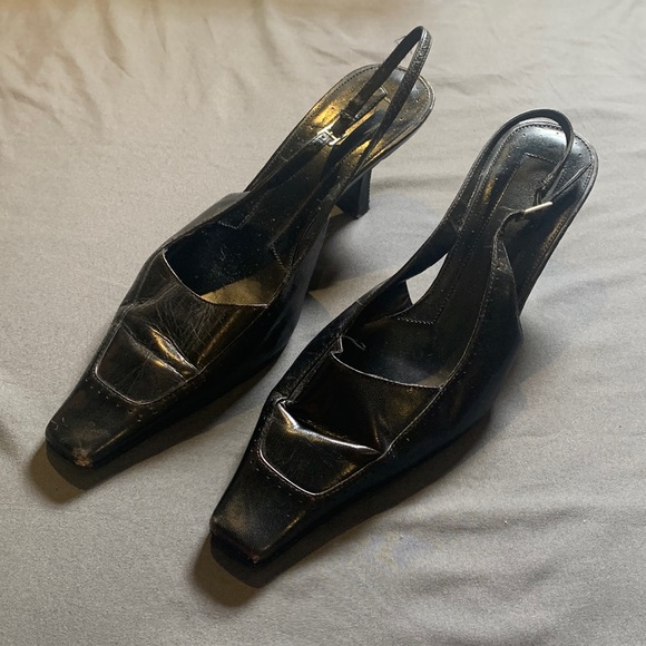 Nine West 3 inch heels in black. Size 9M. - Picture 1 of 5